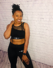 Load image into Gallery viewer, Baddie in Black Two piece set