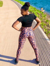 Load image into Gallery viewer, Cheetah High-Waisted Leggings