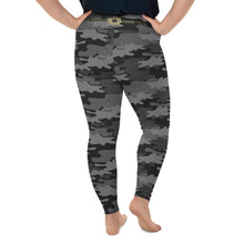 Load image into Gallery viewer, Camo-Print Plus Size Leggings