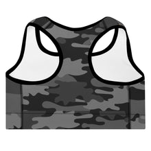 Load image into Gallery viewer, Camo Padded Sports Bra