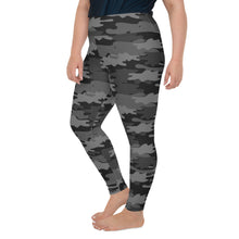 Load image into Gallery viewer, Camo-Print Plus Size Leggings